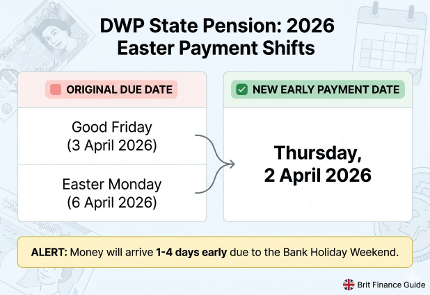 DWP Pension Payment Schedule Change 2026