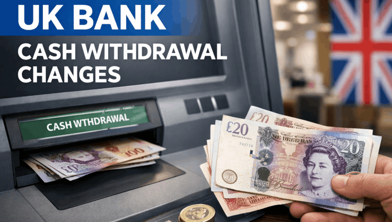 UK bank cash withdrawal changes