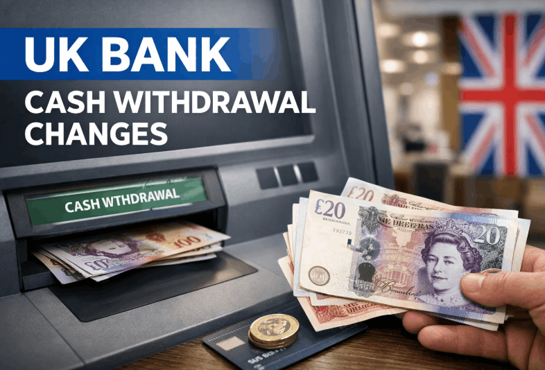UK bank cash withdrawal changes