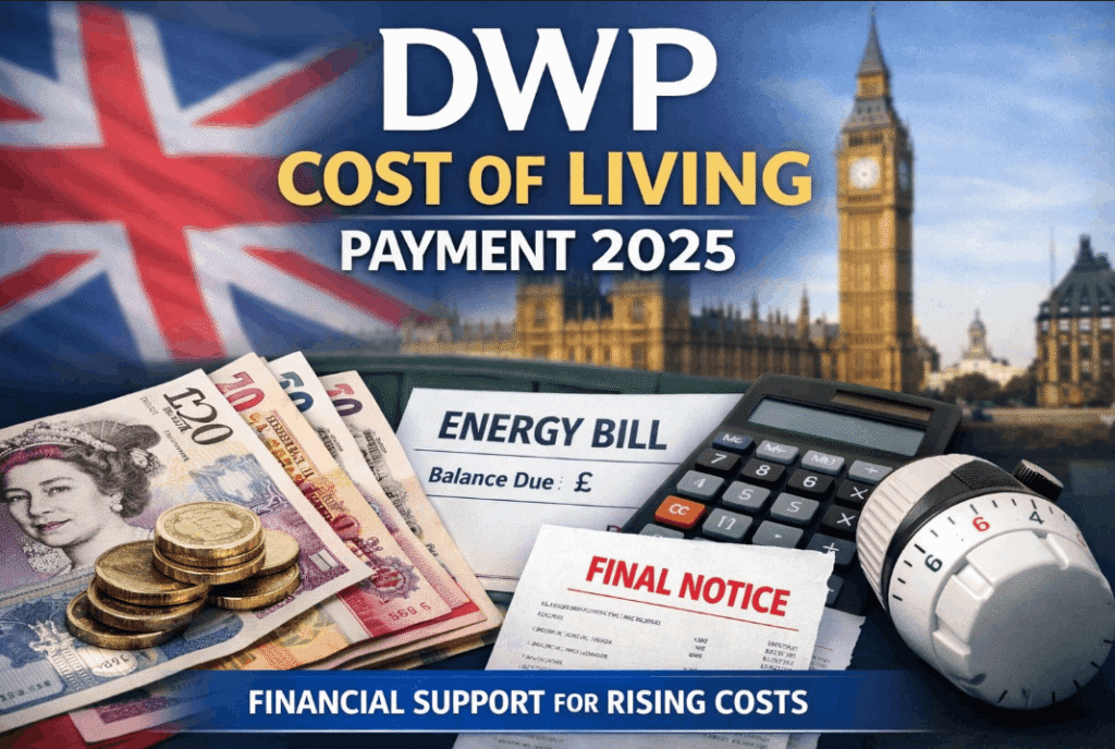 dwp cost of living payment 2025