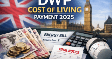 dwp cost of living payment 2025