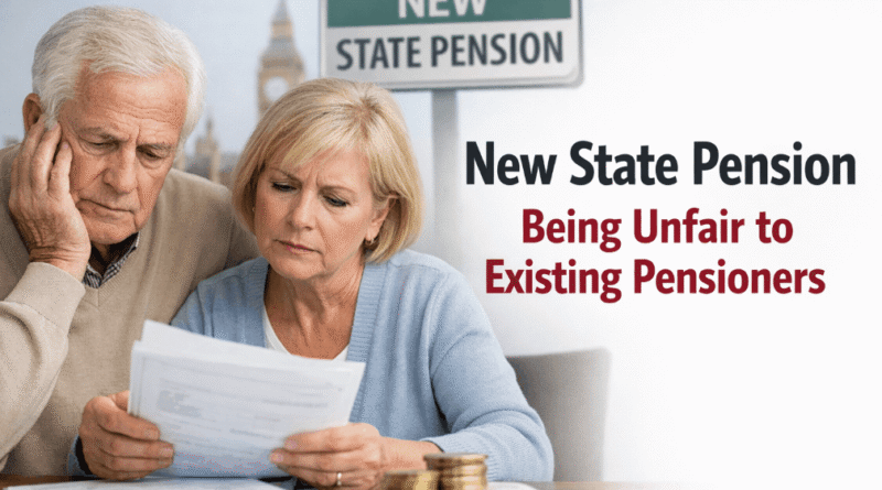 new state pension being unfair to existing pensioners