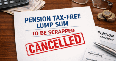 pension tax-free lump sum to be scrapped