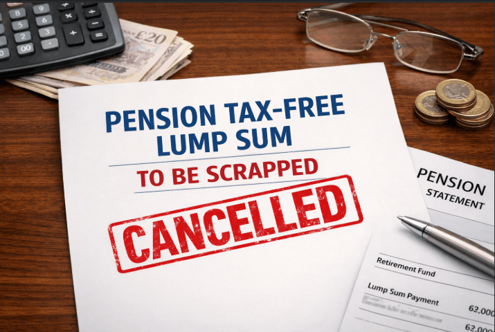 pension tax-free lump sum to be scrapped
