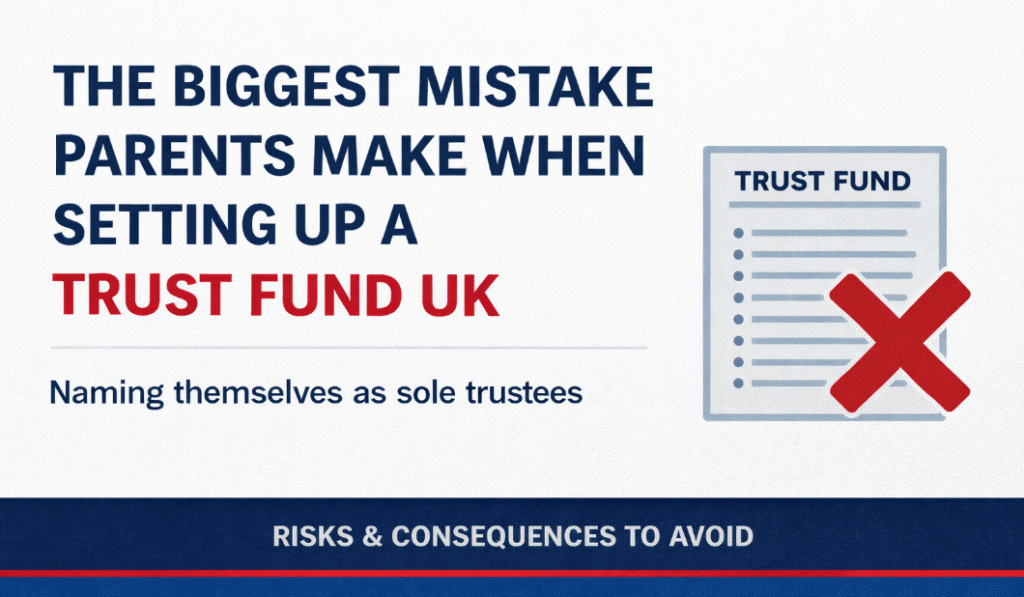 the biggest mistake parents make when setting up a trust fund uk
