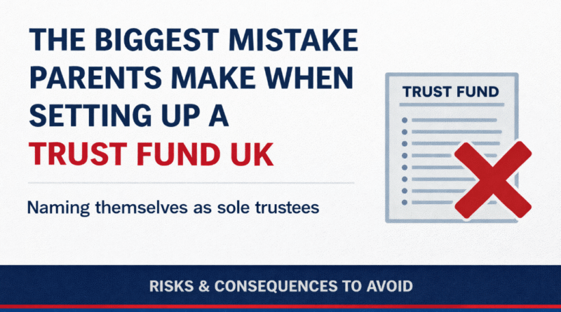 the biggest mistake parents make when setting up a trust fund uk