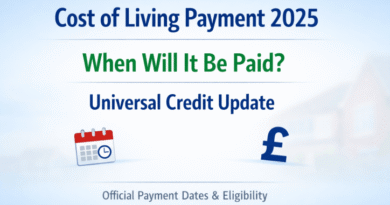 cost of living payment 2025 when will it be paid universal credit