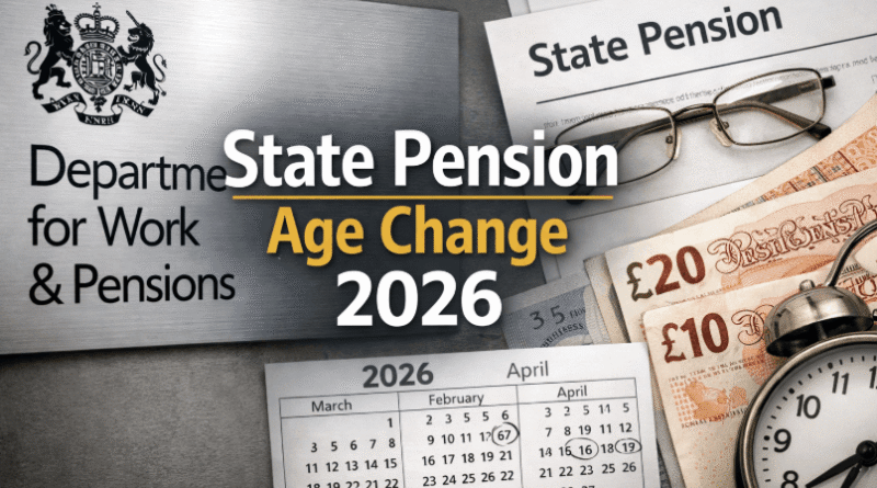 dwp state pension age change 2026