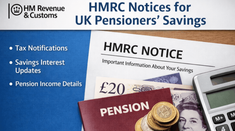 hmrc notices for uk pensioners savings