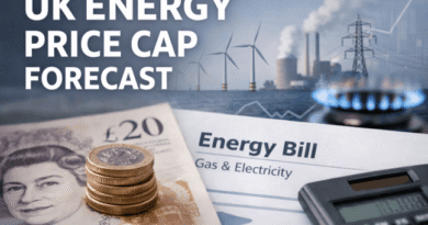 UK energy price cap forecast