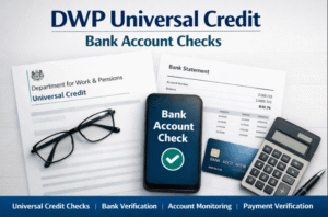 dwp universal credit bank account checks