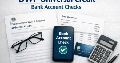 dwp universal credit bank account checks