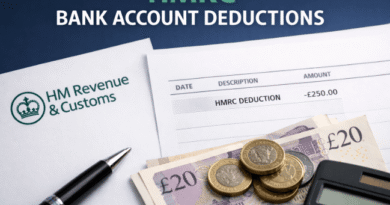 hmrc bank account deductions