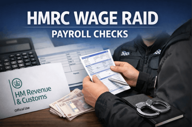 hmrc wage raid payroll checks