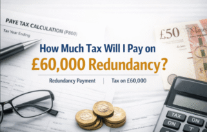 how much tax will i pay on 60,000 redundancy