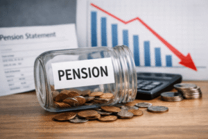 pension pot emptying rise