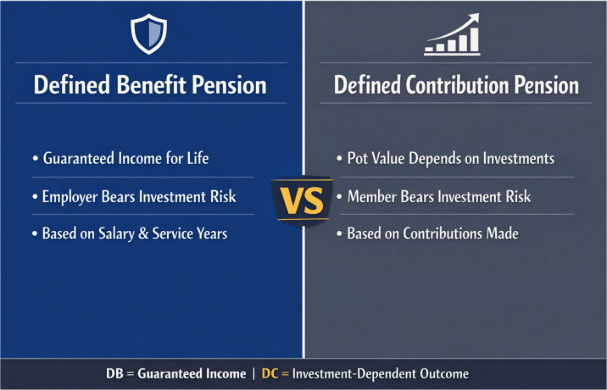 Defined Contribution vs Defined Benefit Pension Plan