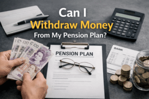 can i withdraw money from my pension plan
