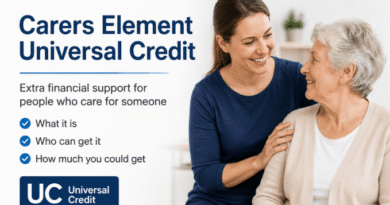 carers element universal credit