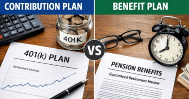 defined contribution vs defined benefit pension plan