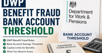 dwp benefit fraud bank account threshold