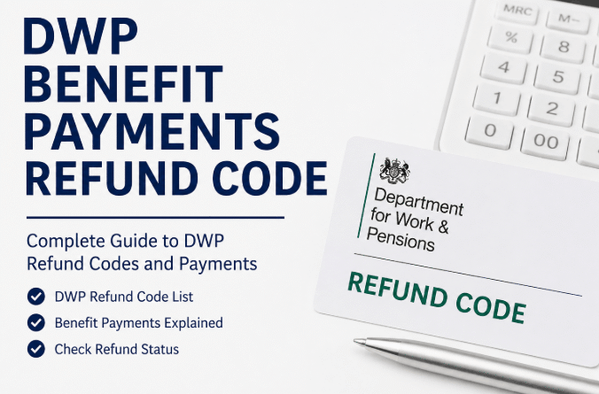 dwp benefit payments refund code