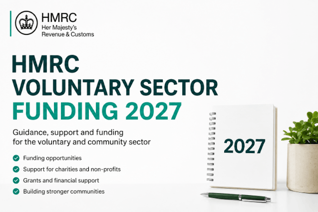 hmrc voluntary sector funding 2027