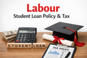 labour student loan policy tax