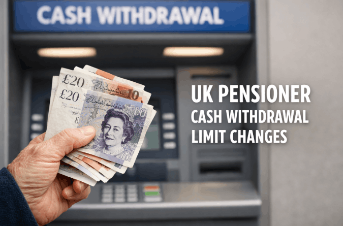 uk pensioner cash withdrawal limit changes