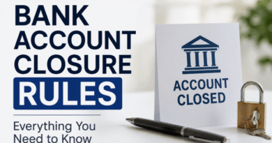 bank account closure rules