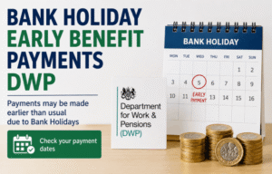 bank holiday early benefit payments dwp