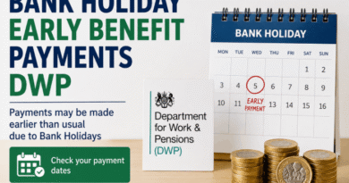 bank holiday early benefit payments dwp