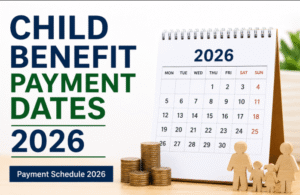child benefit payment dates 2026