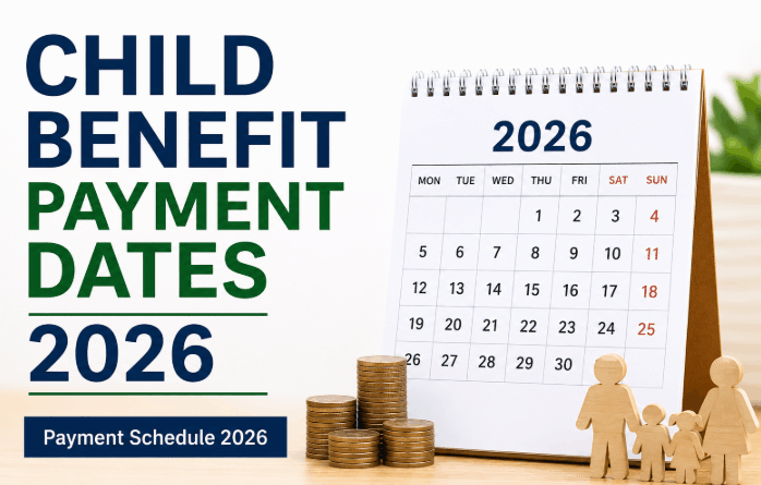 child benefit payment dates 2026