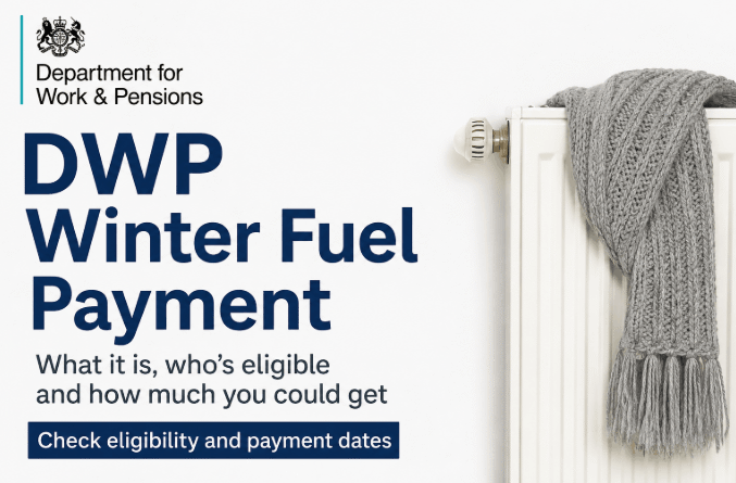 dwp winter fuel payment text​
