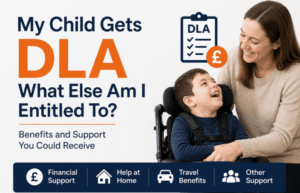 my child gets dla what else am i entitled to