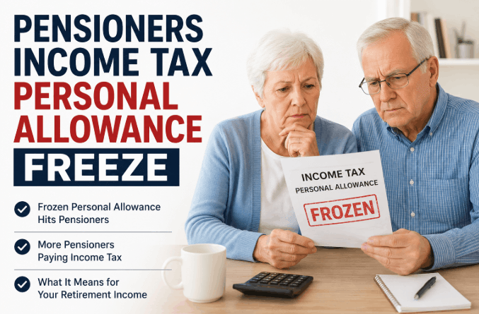 pensioners income tax personal allowance freeze​
