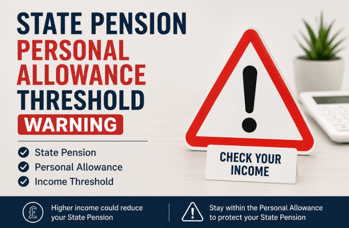 state pension personal allowance threshold warning