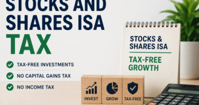 stocks and shares isa tax