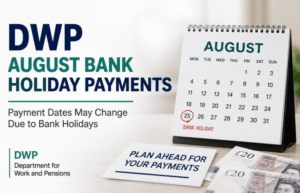 DWP August bank holiday payments