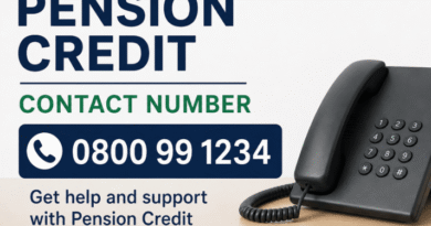 Pension Credit contact number