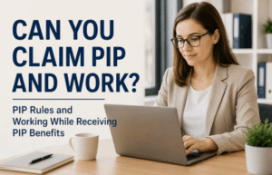 can you claim pip and work​