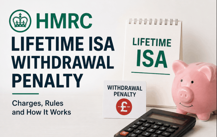 hmrc lifetime isa withdrawal penalty​