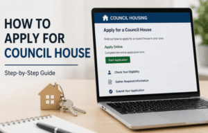 how to apply for council house