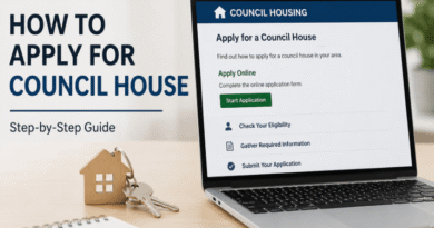 how to apply for council house