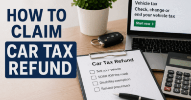 how to claim car tax refund