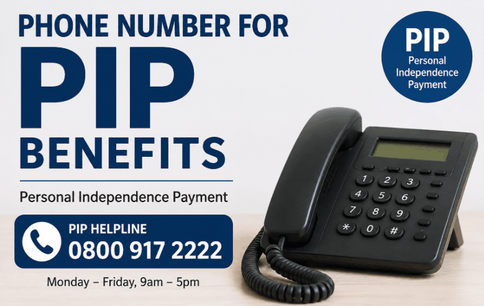 phone number for pip benefits​