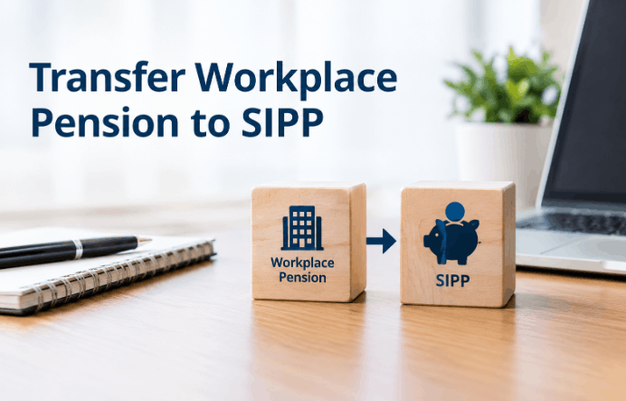 transfer workplace pension to sipp​