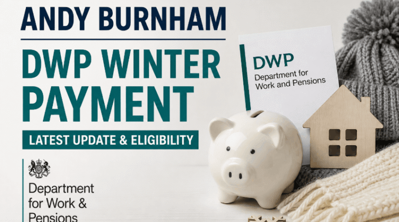 Andy Burnham DWP Winter Payment
